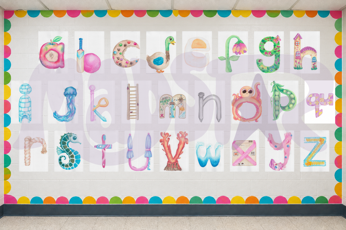 Full Mnemonic Alphabet Set- DIGITAL DOWNLOAD